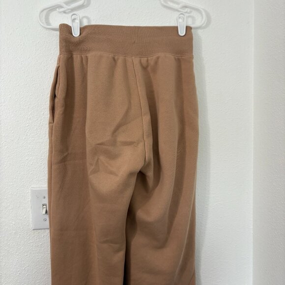 Nike Phoenix Fleece joggers Tan Size XXS Baggy Drawstring - Picture 4 of 10